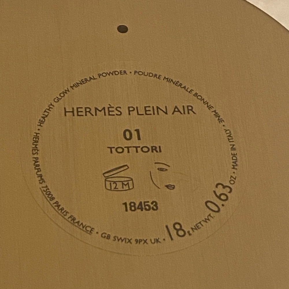 New authentic Hermes H Trio healthy glow mineral powder, Tottori - Picture 3 of 11